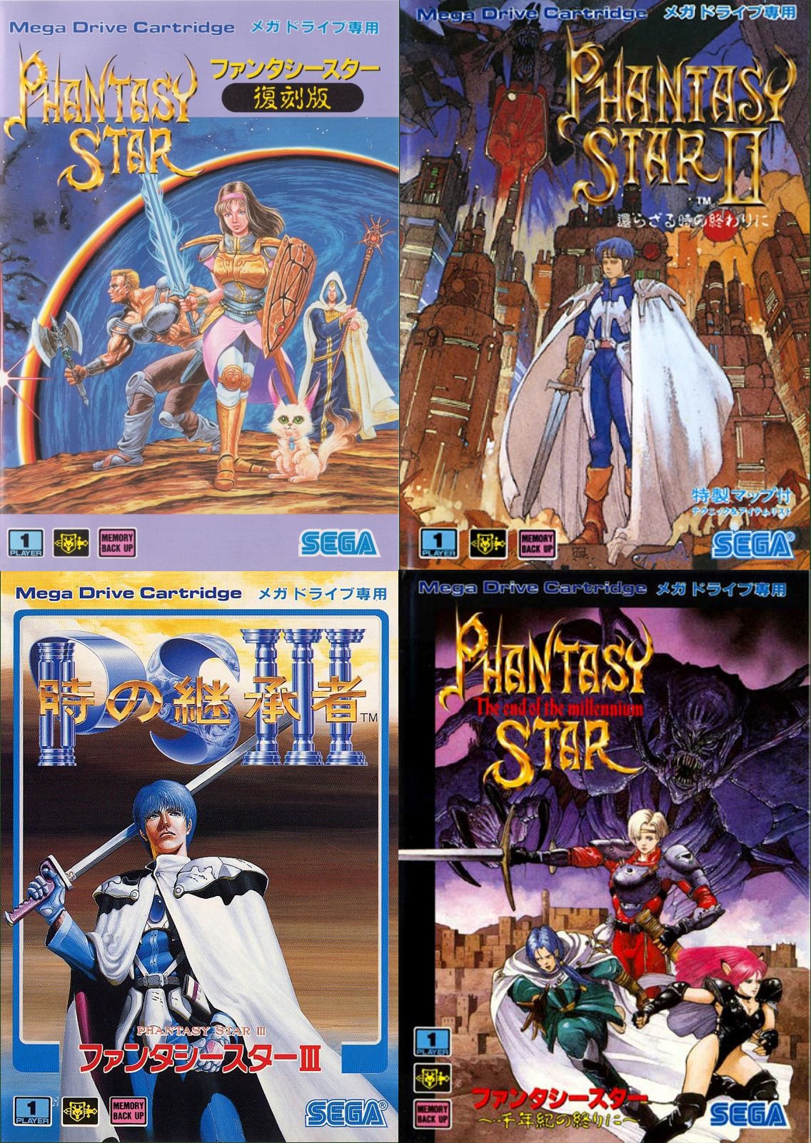 Abnormal Mapping 141: Phantasy Star 1-4 — Abnormal Mapping